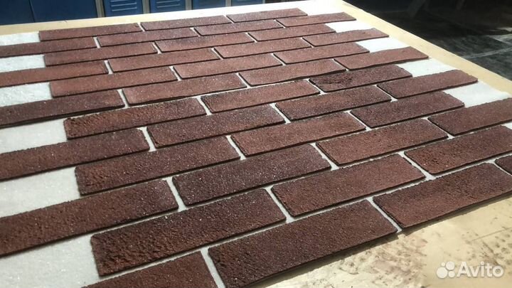 Фасадные термопанели кирпич