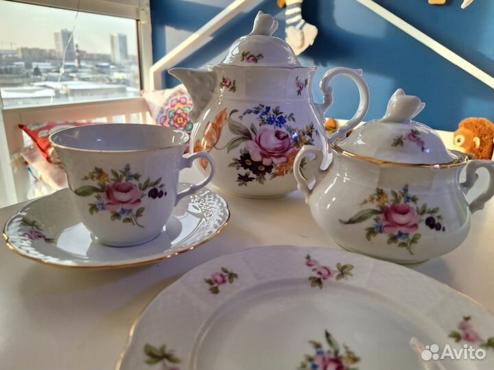 Новый Чайно - кофейный сервиз Чехия