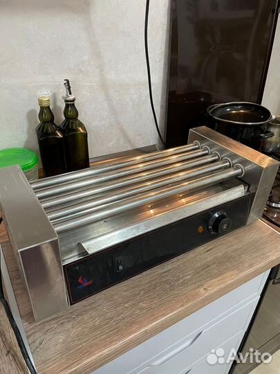 Гриль роликовый бу
