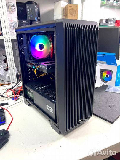 Игровой компьютер i3 10100F/SSD 500Gb/GTX 1050Ti 4