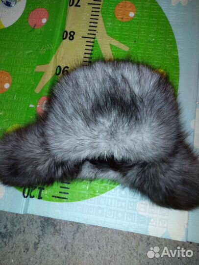 Шапка ушанка песец новая