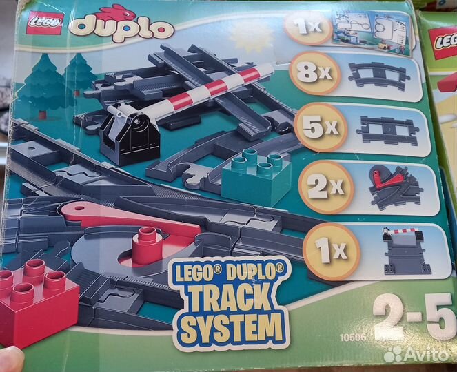 Лего Дупло оригинал 3 больших набора цена за всё