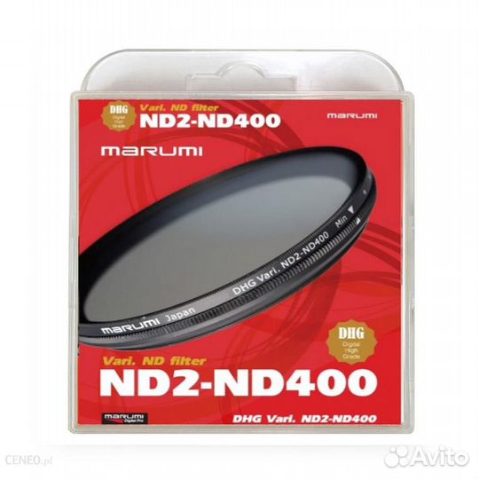 Фильтр Marumi DHG ND2-ND400 переменной плотности