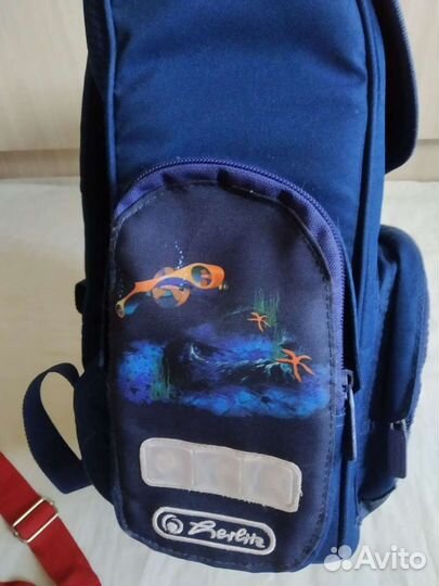 Школьный рюкзак ранец Herlits ортопедический+сумка