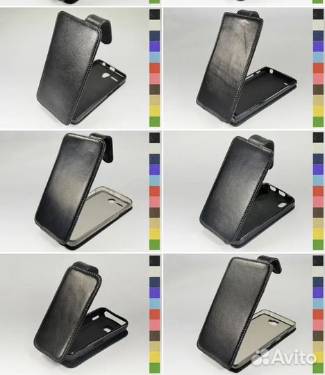 Чехол фирменный кожа силикон Samsung