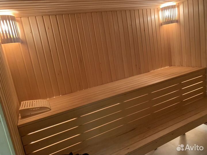 Сауна с бассейном