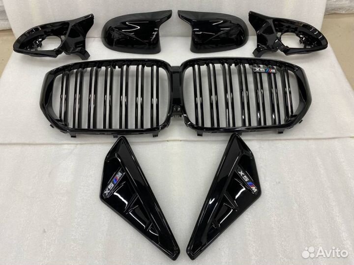 Комплект X5M ноздри жабры крышки зеркал BMW X5 G05