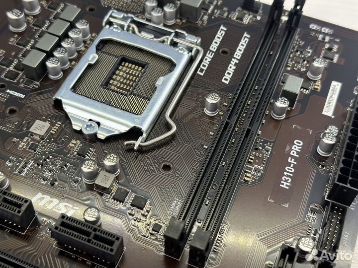 Материнская плата MSI H310-F Pro 1151v2