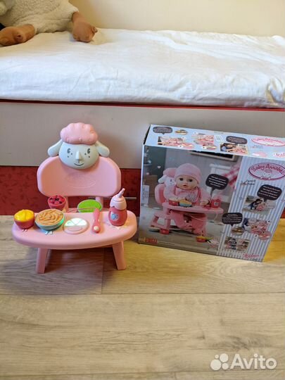 Стульчик для кормления Zapf Baby Anabelle Born