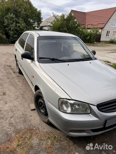 Hyundai Accent 1.5 МТ, 2008, 280 900 км