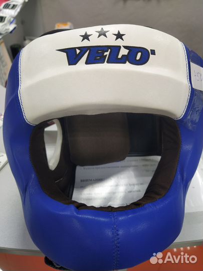 Шлем тренировочный боксерский с бампером