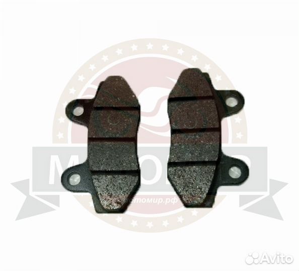 Колодки тормозные дисковый тормоз 50QT-4A(пара) WG