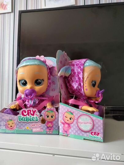Новая Кукла cry babies