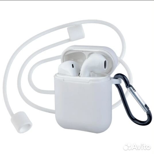 Наушники беспроводные Perfe Podz, белые гарантия 6