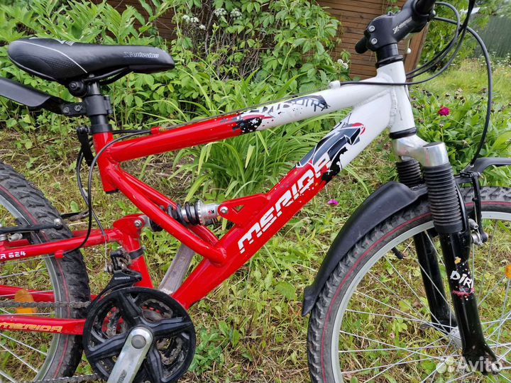 Велосипед Merida dakar 624 духподвес