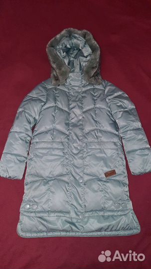 Зимняя куртка парка на девочку Oldos 128 размер