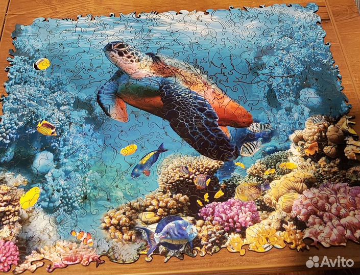 Сборка пазлов на дому