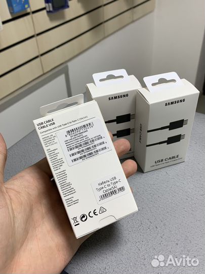 Кабель Samsung type c to type c, оригинал