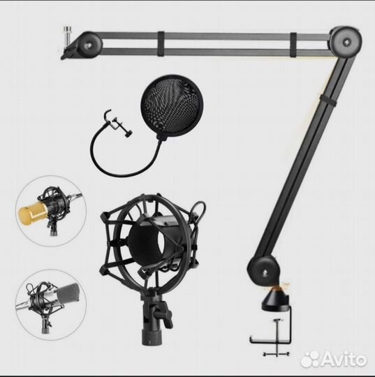 Микрофон студийный Audio-Technica AT2020USB+