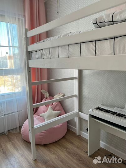 Кровать чердак безопасная