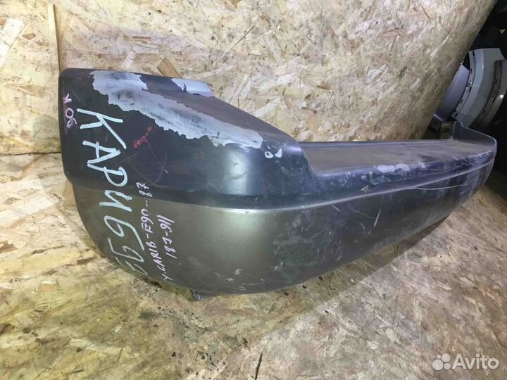 Бампер задний Toyota Sprinter Carib AE95 Серыйцара