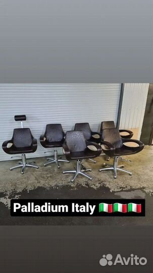 Парикмахерское кресло palladium Италия 6шт