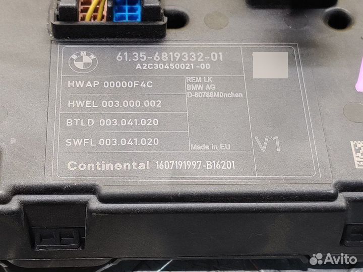 Блок предохранителей Bmw 1-Series 118D F20 B47D20A