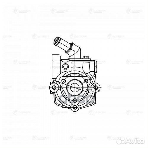 Насос гидроусилителя руля LPS1802 luzar