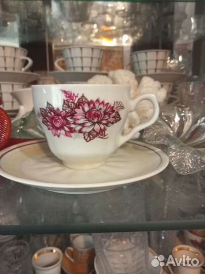Чайный сервиз фарфор СССР