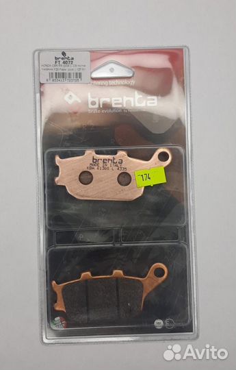 Тормозные колодки honda suzuki kawasaki yamaha