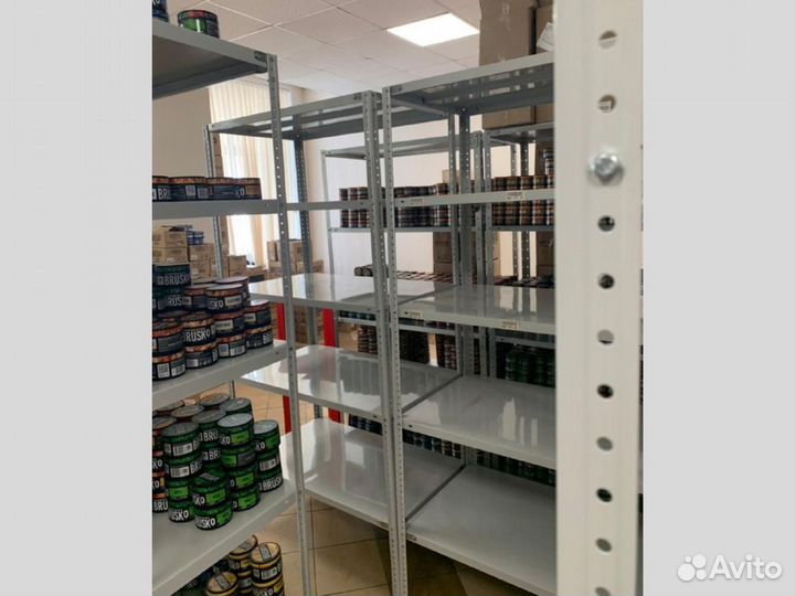 Стеллаж металлический для склада