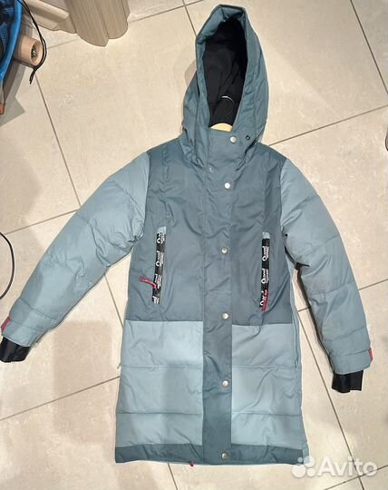 Пуховик для девочки 134