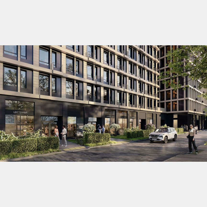 3-к. квартира, 82,6 м², 2/30 эт.