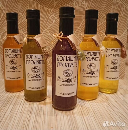 Сыродавленные масла прямой отжим растительные