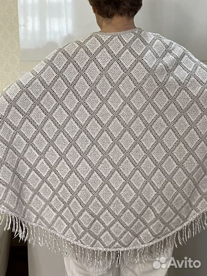 Пончо женское