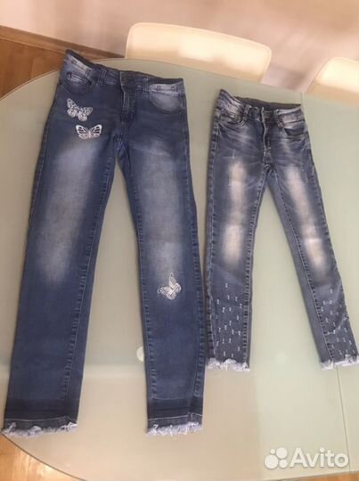 Джинсы на девочку