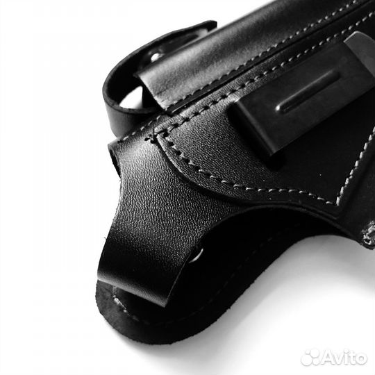 Кобура пм поясная двусторонняя / кожаная