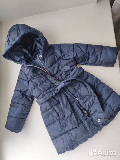 Пальто демисезонное для девочки 86