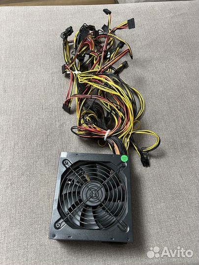 Блок питания для майнинга lx 2000 w