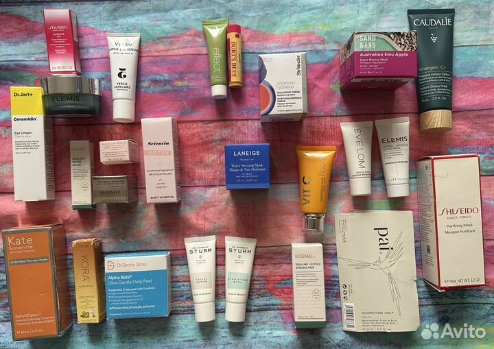 Крем для глаз, бальзам для губ, маски, скрабы