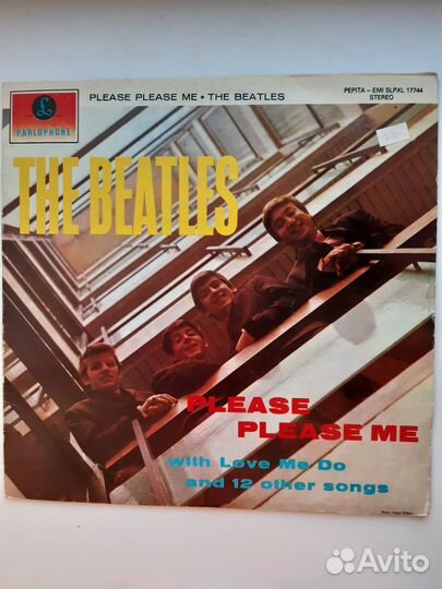 Виниловые пластинки the beatles