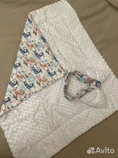 Плед конверт на выписку