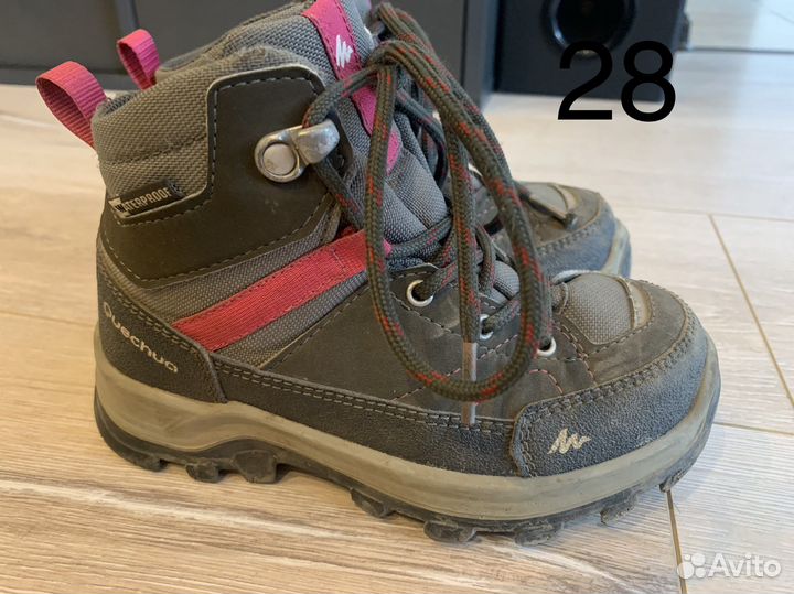 Осенние ботинки quechua декатлон