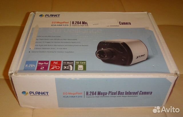 2 Мегапиксельная IP камера Planet ICA HM125