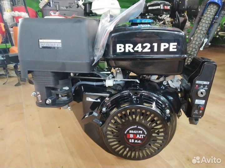 Двигатель Brait 15 л.с. электростарт