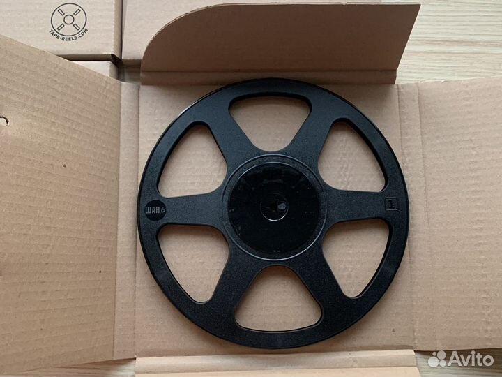 Катушка 27 см для магнитофона + коробка