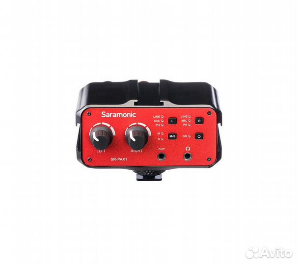 Адпатер Saramonic SR-PAX1 (1 стерео, 2 моно-входа