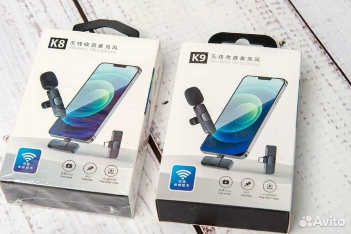 Беспроводной петличный микрофон