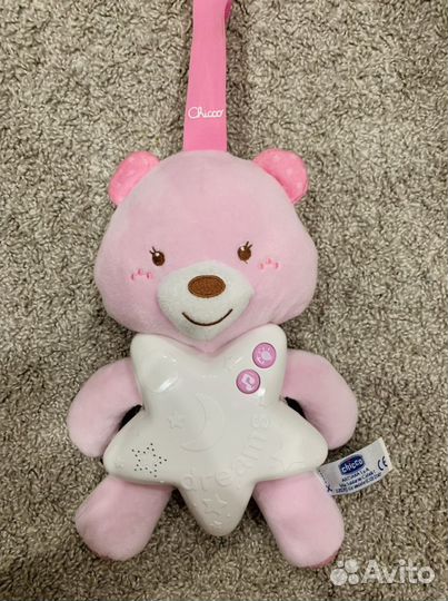 Мишка ночник Chicco