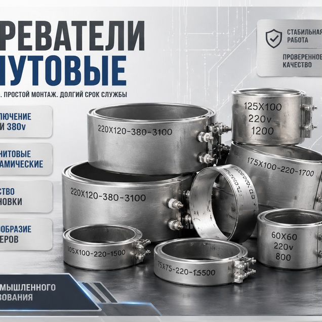 Нагреватель хомутовый (миканитовый)
